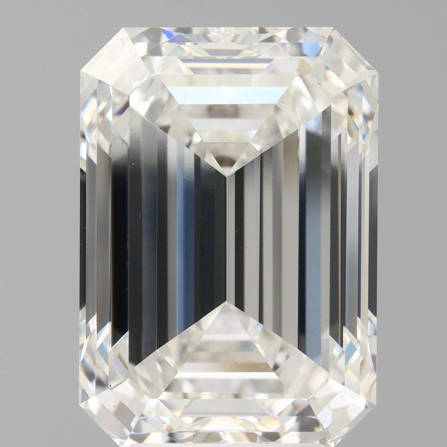 7.05 ct. emerald Lab Grown Diamond front image