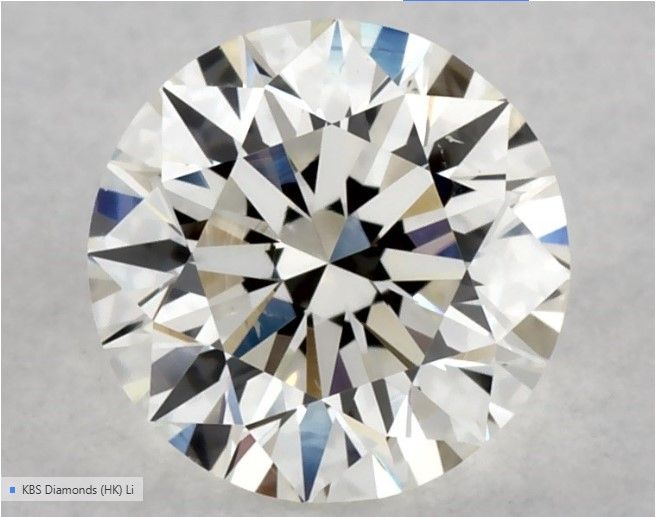 0.58 ct Round diamond