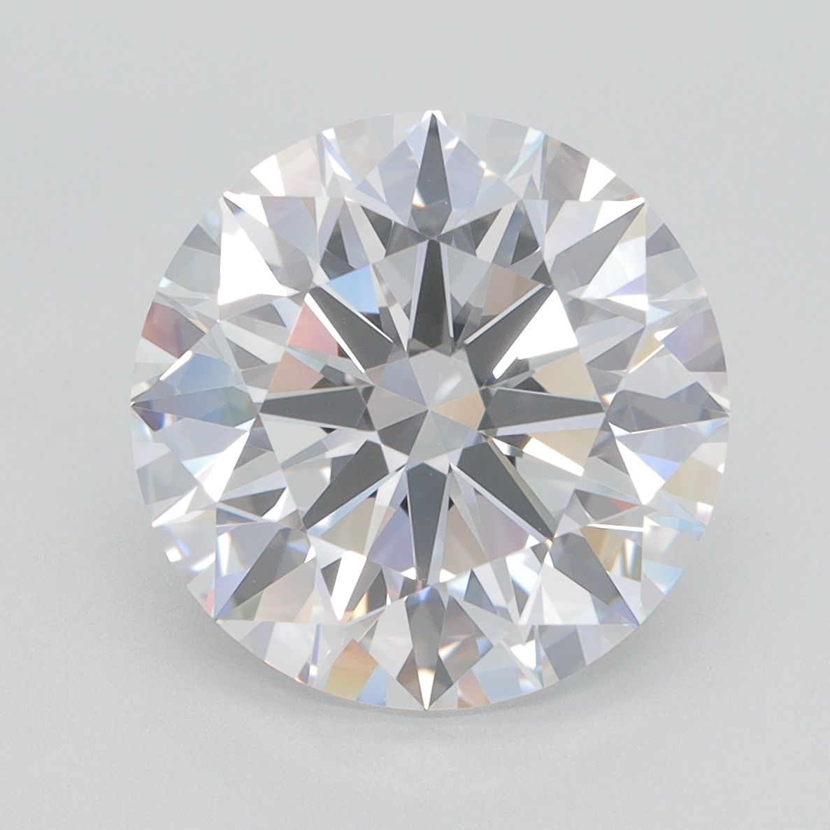 5.51 ct. round Lab Grown Diamond front image