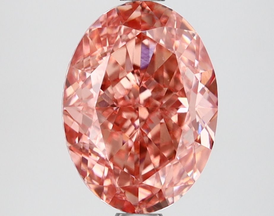 2.71 ct. oval Lab Grown Diamond front image