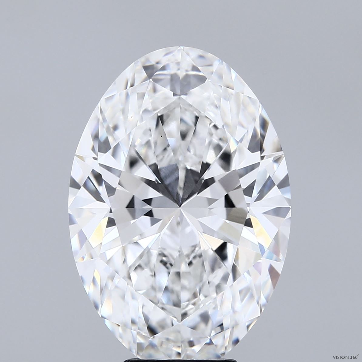 8.07 ct. oval Lab Grown Diamond front image
