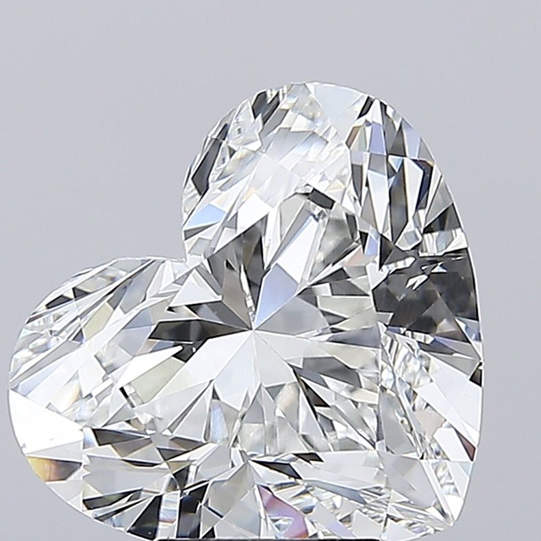 7.07 ct. heart Lab Grown Diamond front image