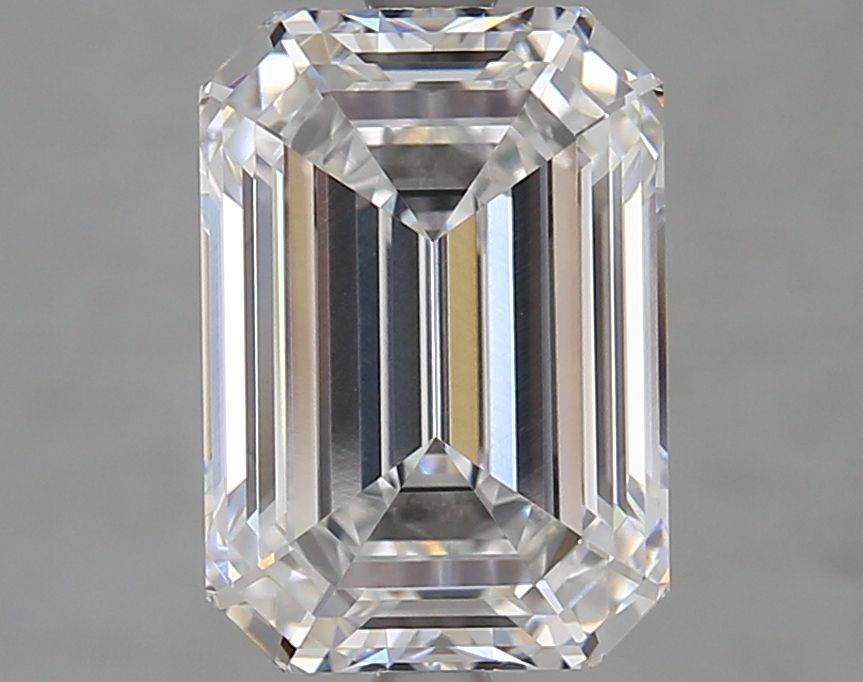 Diamant Émeraude 4.06 ct - Couleur E - Pureté VVS2