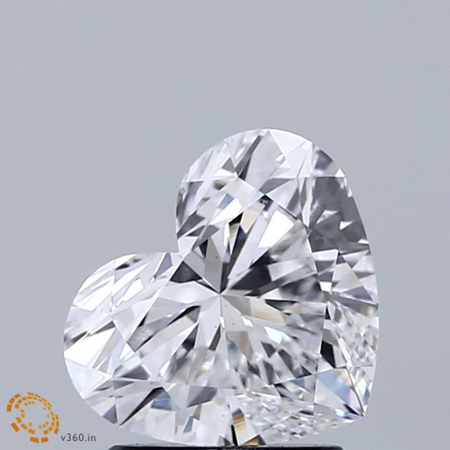 1.64 ct. heart Lab Grown Diamond front image