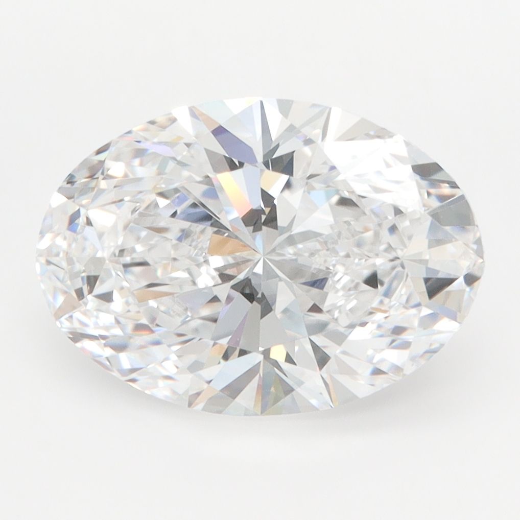 3.58 ct. oval Lab Grown Diamond front image