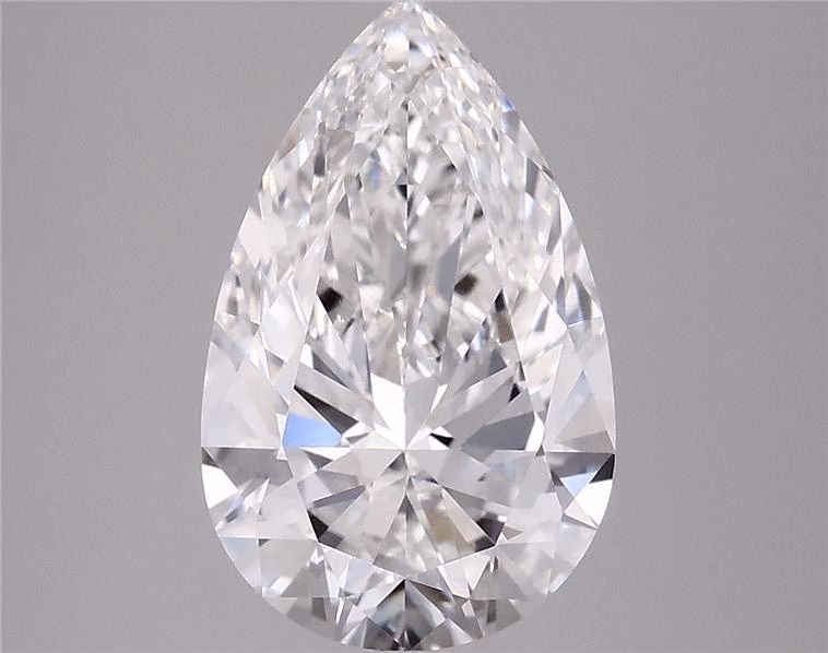 6.52 ct. pear Lab Grown Diamond front image