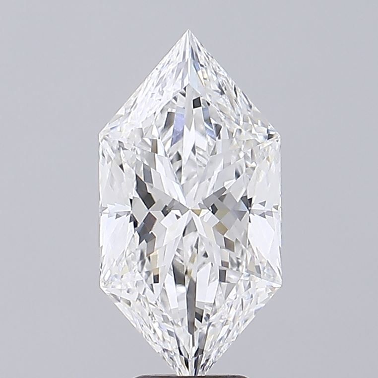 4.04 ct lab-grown Hexagonal Diamond