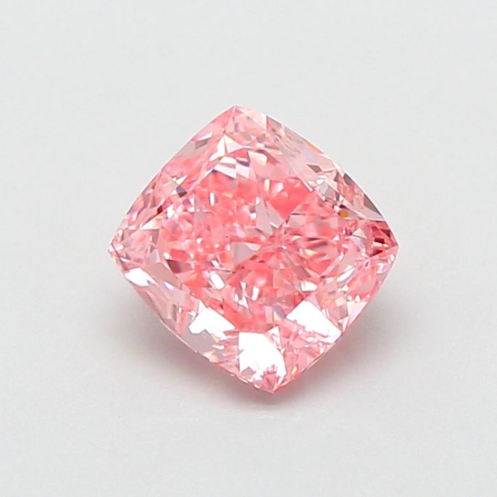 1.21 CT Fancy Vivid Pink CUSHION MODIFIED