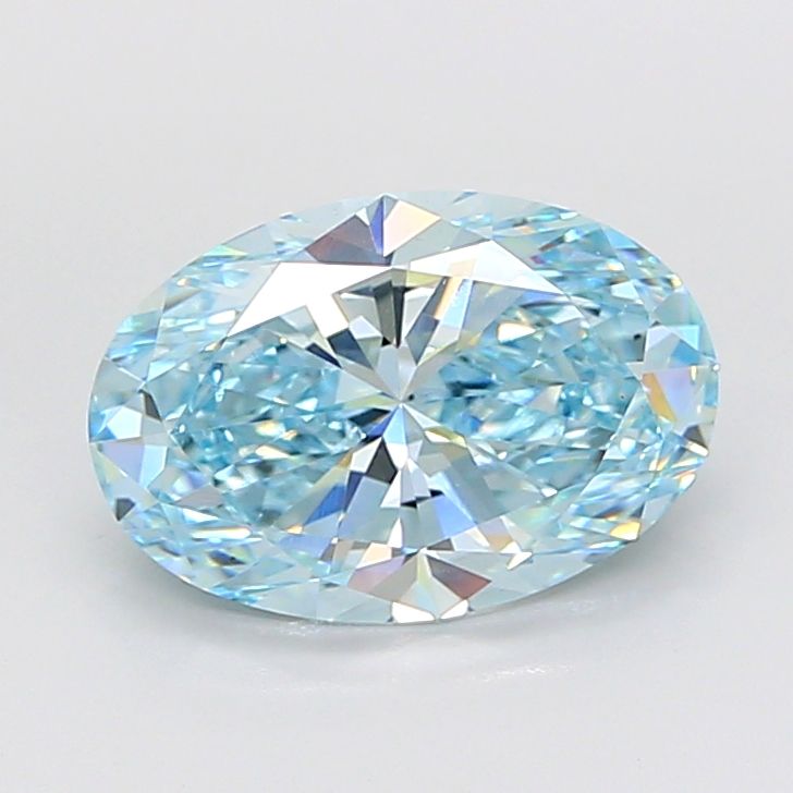 5.03 ct. oval Lab Grown Diamond front image