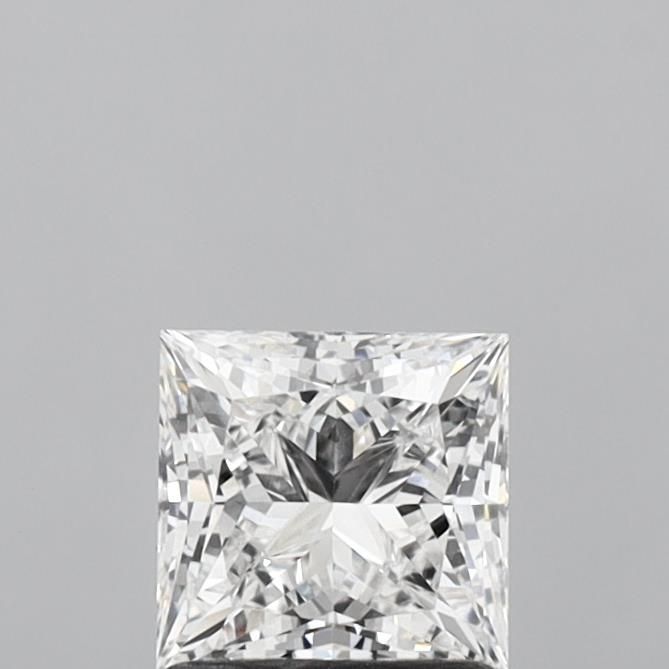1.1 ct lab-grown Princess Diamond