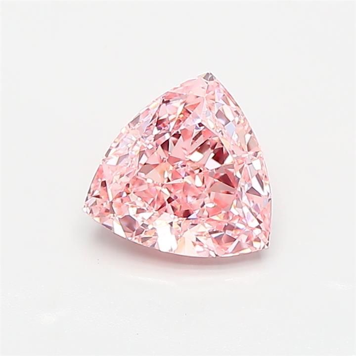 1.07 CT Fancy Vivid Pink TRIANGULAR