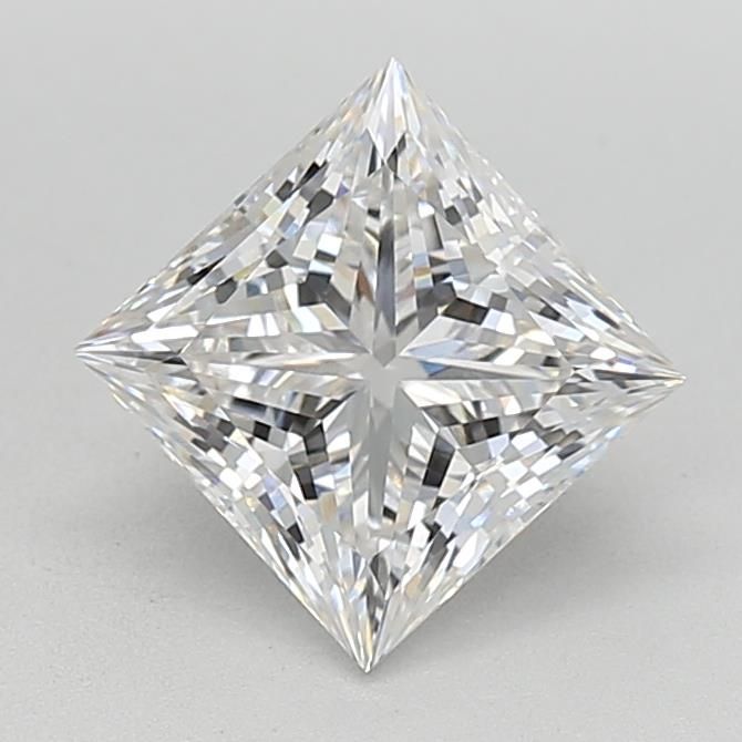 2.10 ct. princess Lab Grown Diamond front image