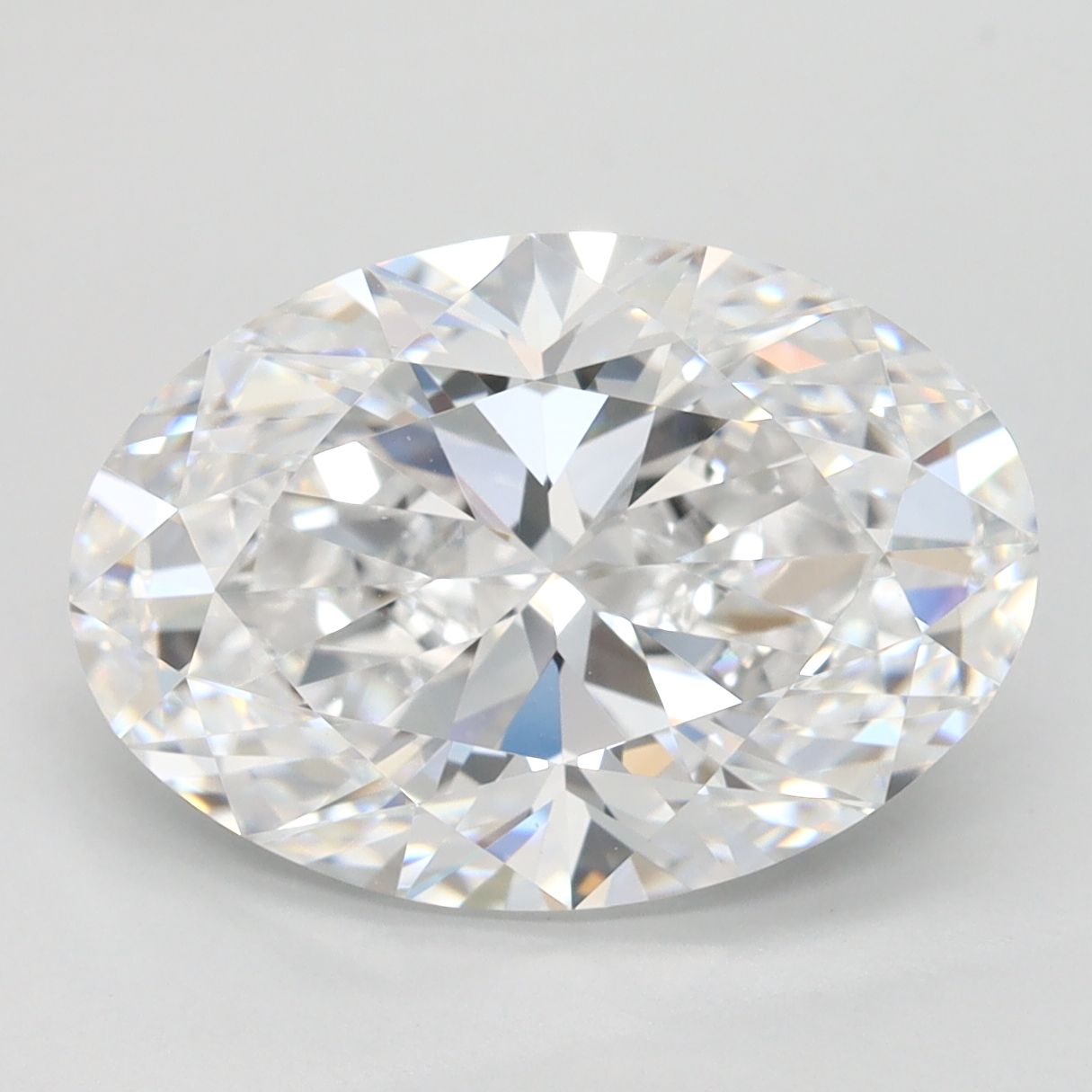 4.06 ct. oval Lab Grown Diamond front image