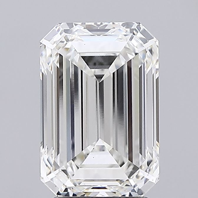 3.06 ct. emerald Lab Grown Diamond front image