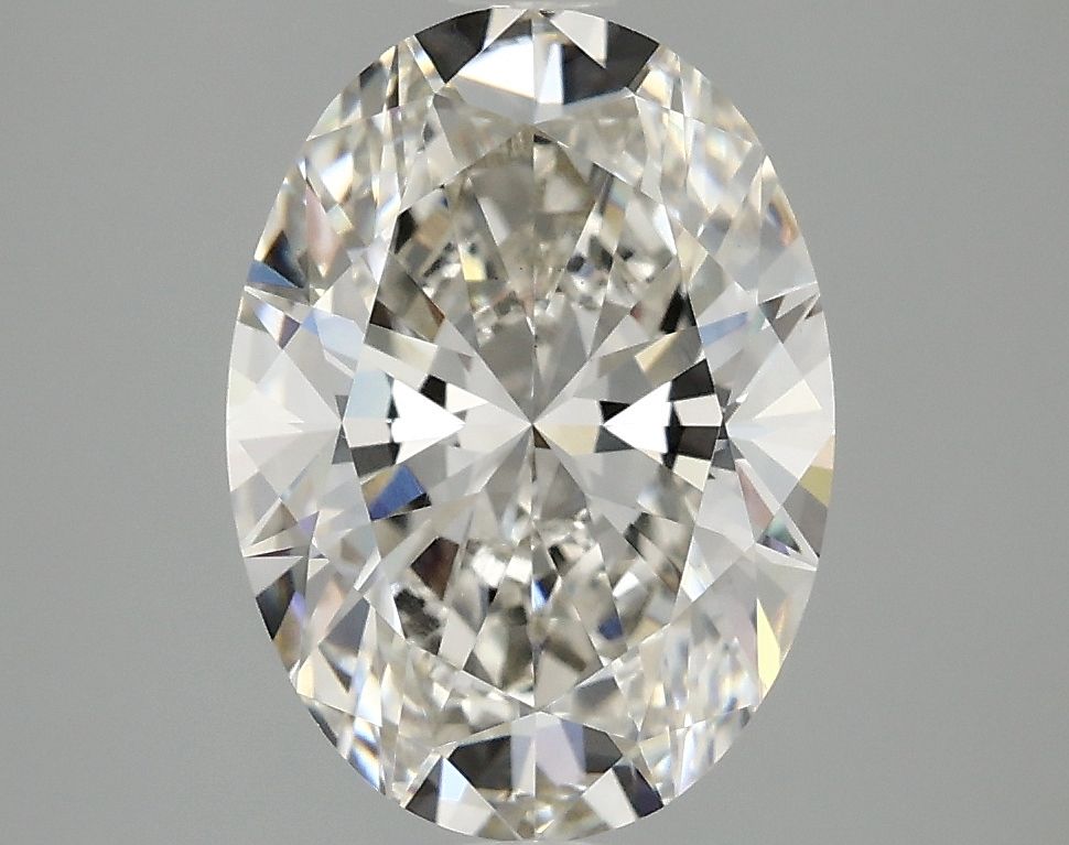 3.02 ct. oval Lab Grown Diamond front image