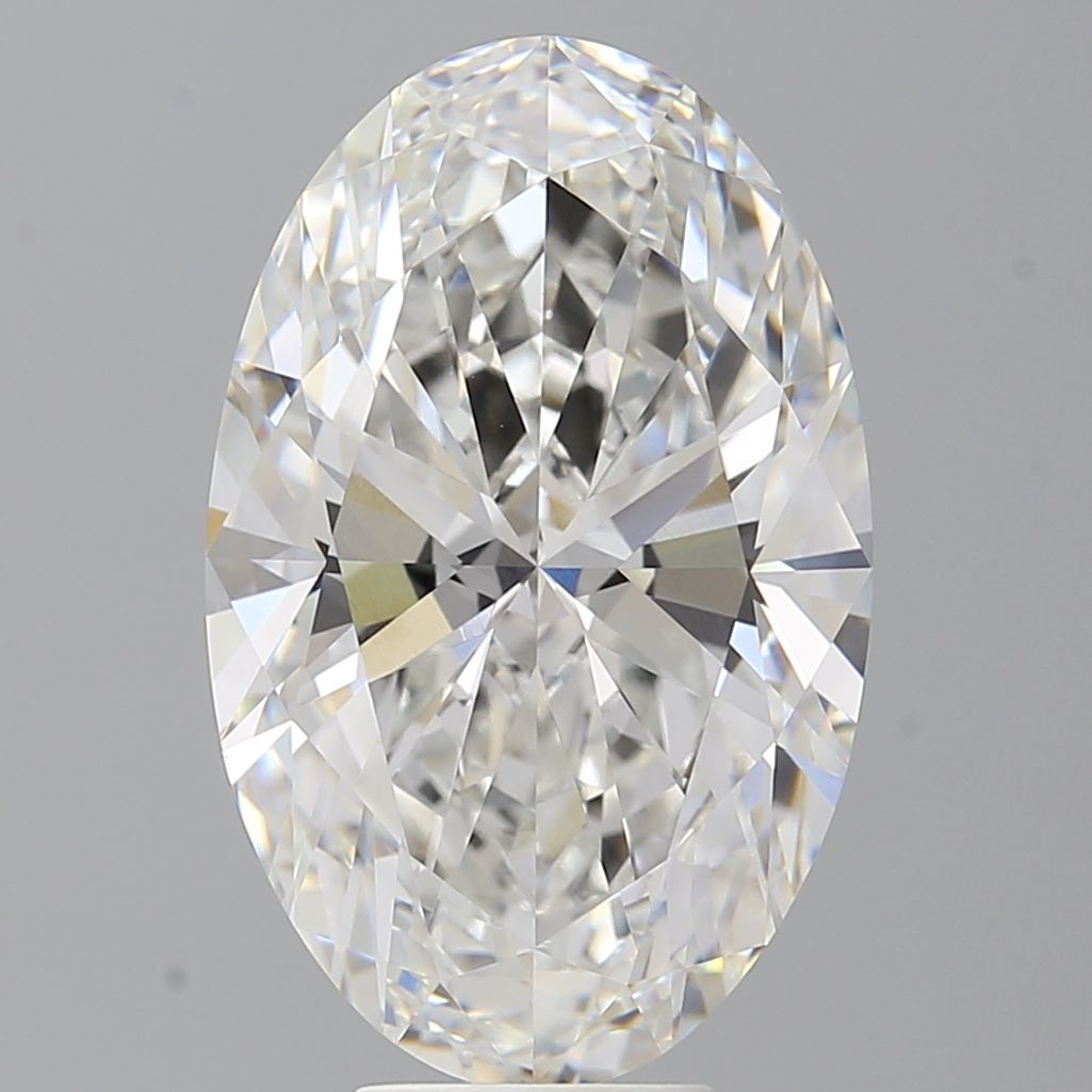 8.06 ct. oval Lab Grown Diamond front image