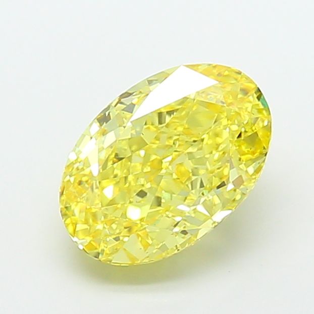 5.02 ct. oval Lab Grown Diamond front image