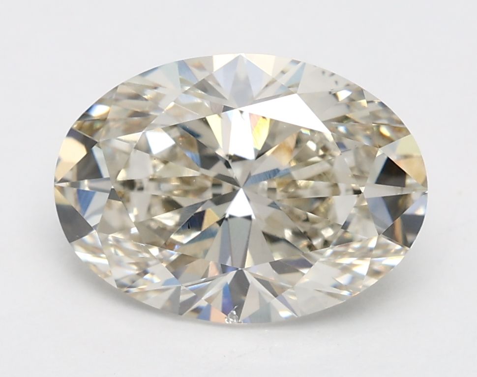 2.03 ct. oval Lab Grown Diamond front image