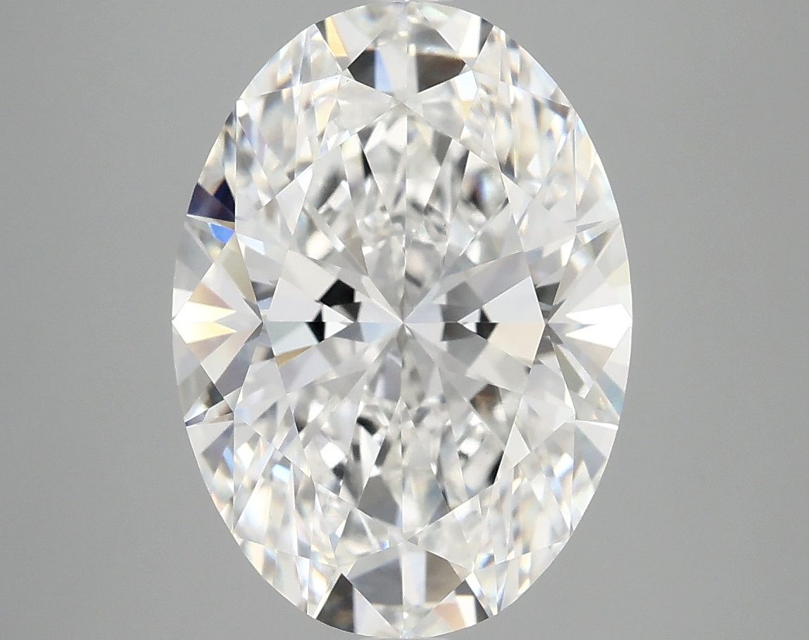 5.03 ct. oval Lab Grown Diamond front image