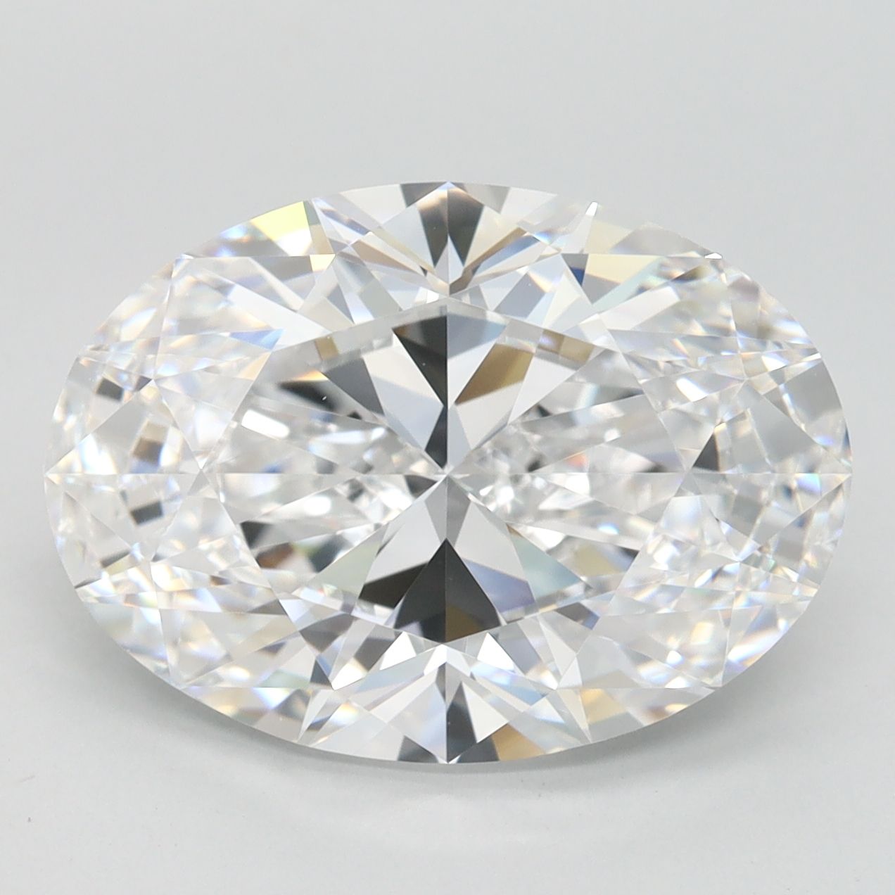 5.03 ct. oval Lab Grown Diamond front image