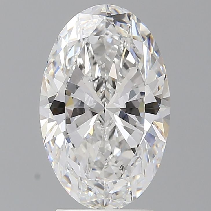 3.09 ct. oval Lab Grown Diamond front image