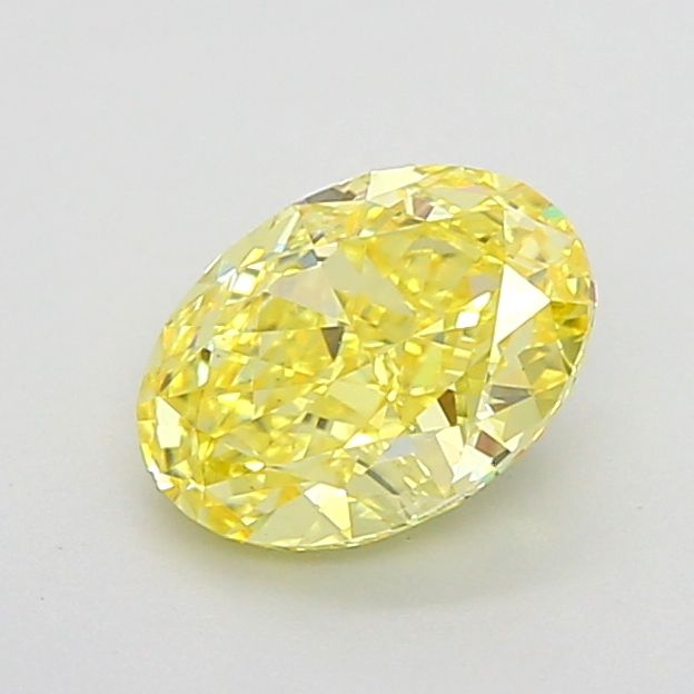 1.03 CT Fancy Intense Yellow OVAL