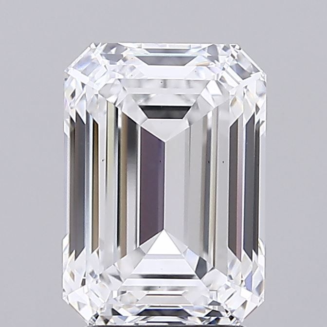 3.31 ct. emerald Lab Grown Diamond front image