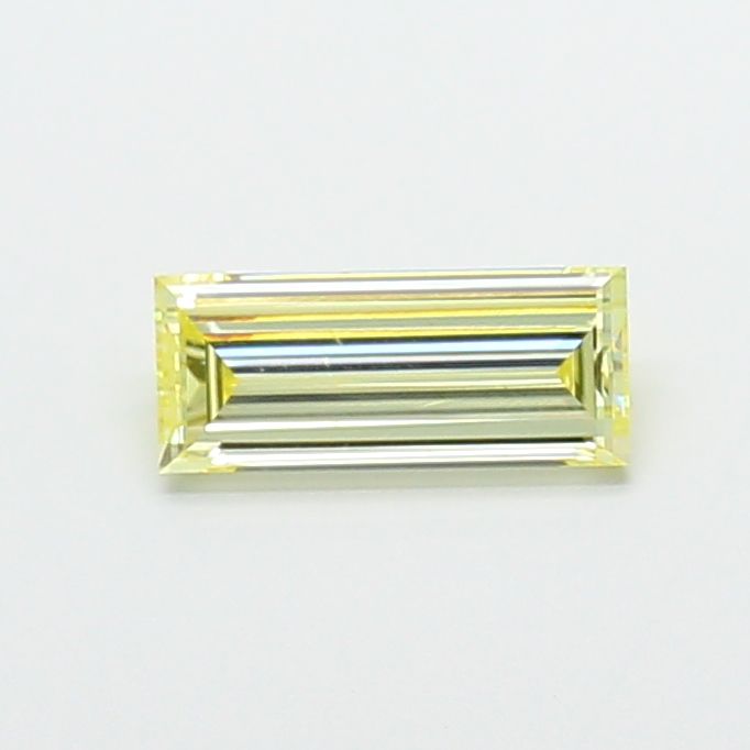 1.01 CT Fancy Light Yellow BAGUETTE