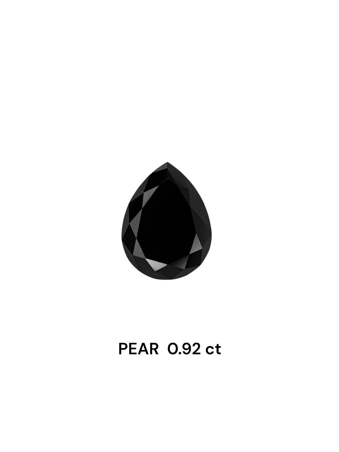 Diament 0.92 ct Fancy Black/VVS2