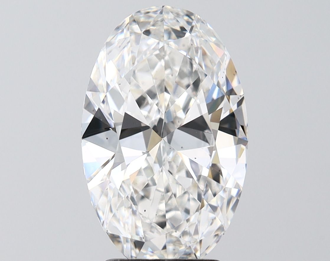 3.57 ct. oval Lab Grown Diamond front image