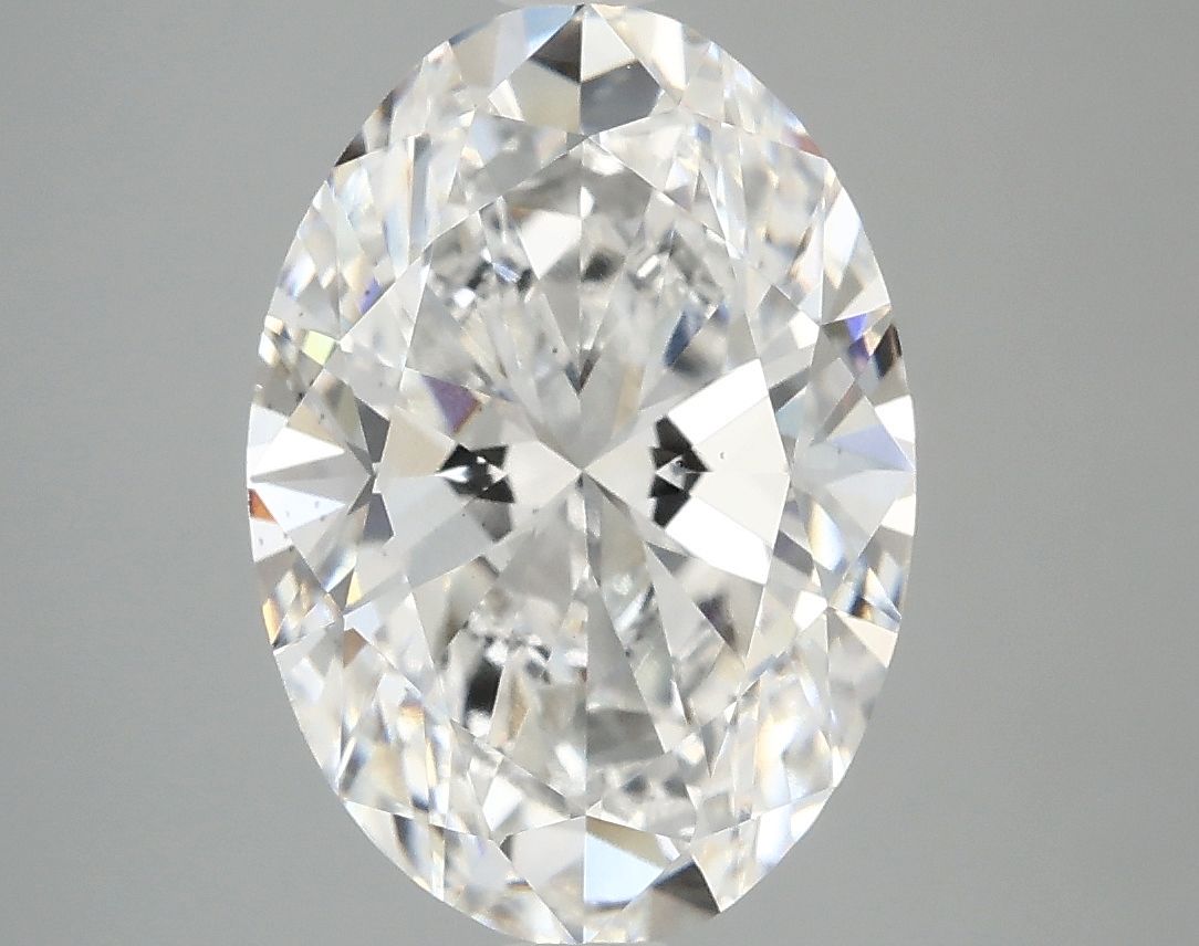 3.90 ct. oval Lab Grown Diamond front image