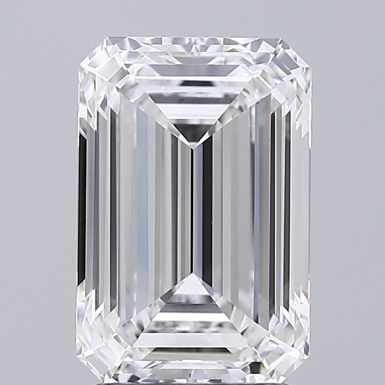 2.57 ct. emerald Lab Grown Diamond front image