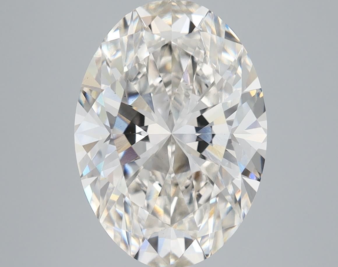 4.05 ct. oval Lab Grown Diamond front image