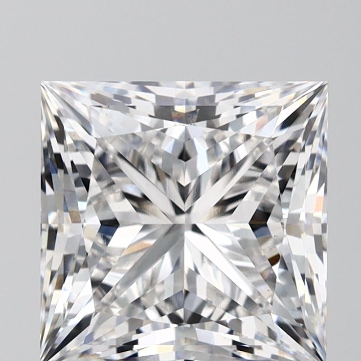 4.08 ct. princess Lab Grown Diamond front image