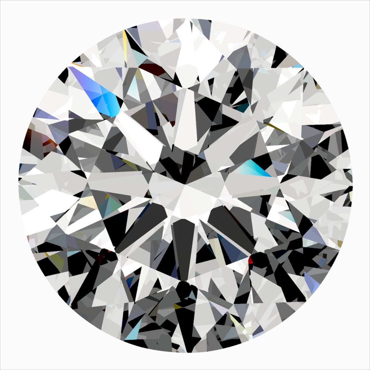 0.55 ct Round diamond