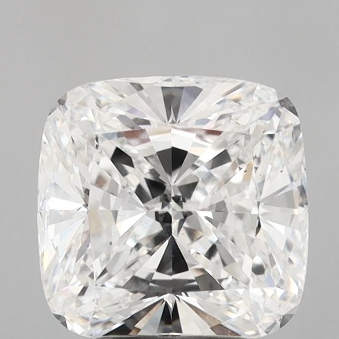 3.19 ct lab-grown Cushion brilliant Diamond