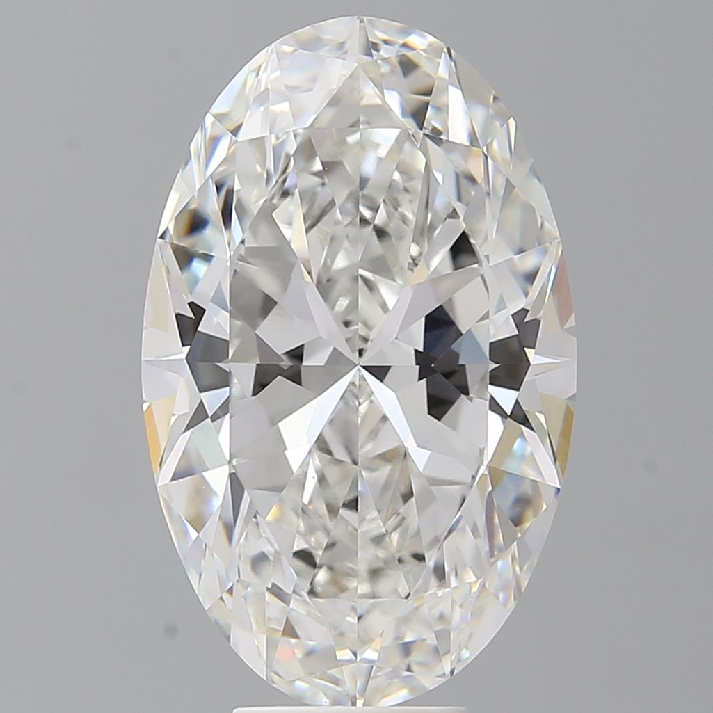 8.09 ct. oval Lab Grown Diamond front image