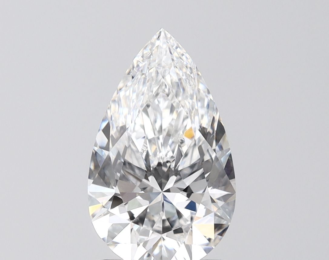 2.10 ct. pear Lab Grown Diamond front image