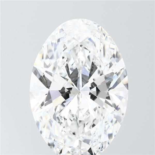 8.08 ct. oval Lab Grown Diamond front image