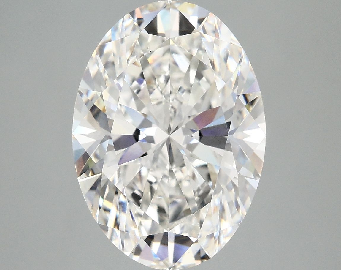 5.02 ct. oval Lab Grown Diamond front image
