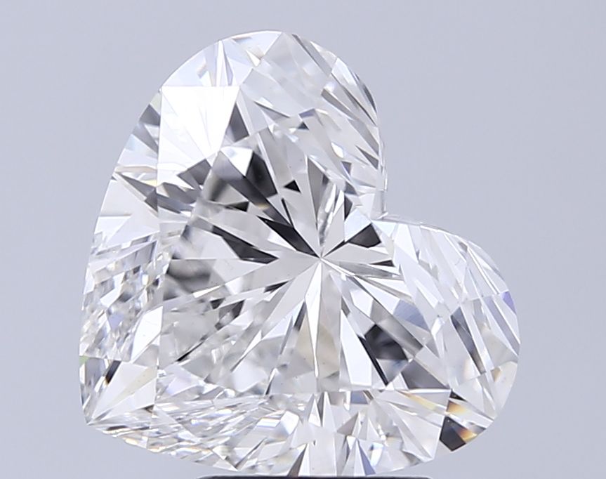 5.52 ct. heart Lab Grown Diamond front image