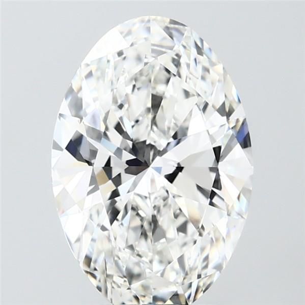 3.07 ct. oval Lab Grown Diamond front image