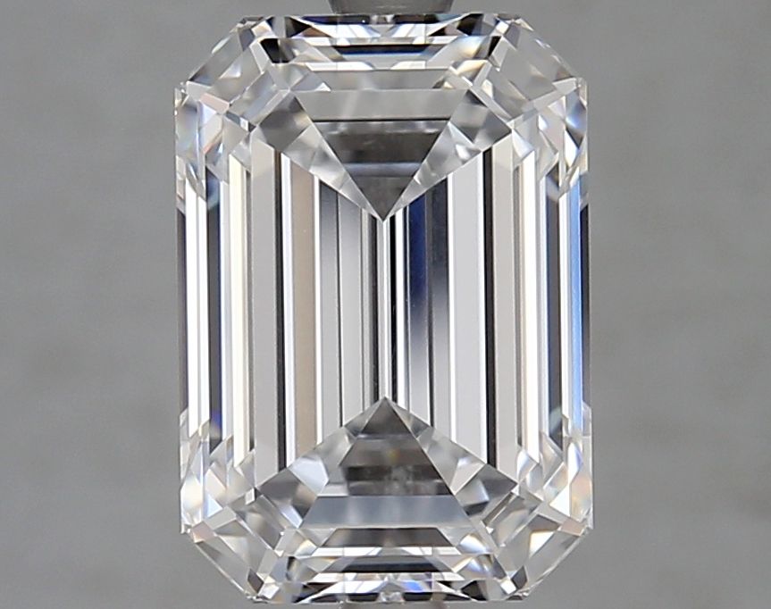 Diamant Émeraude 4.08 ct - Couleur D - Pureté VVS1