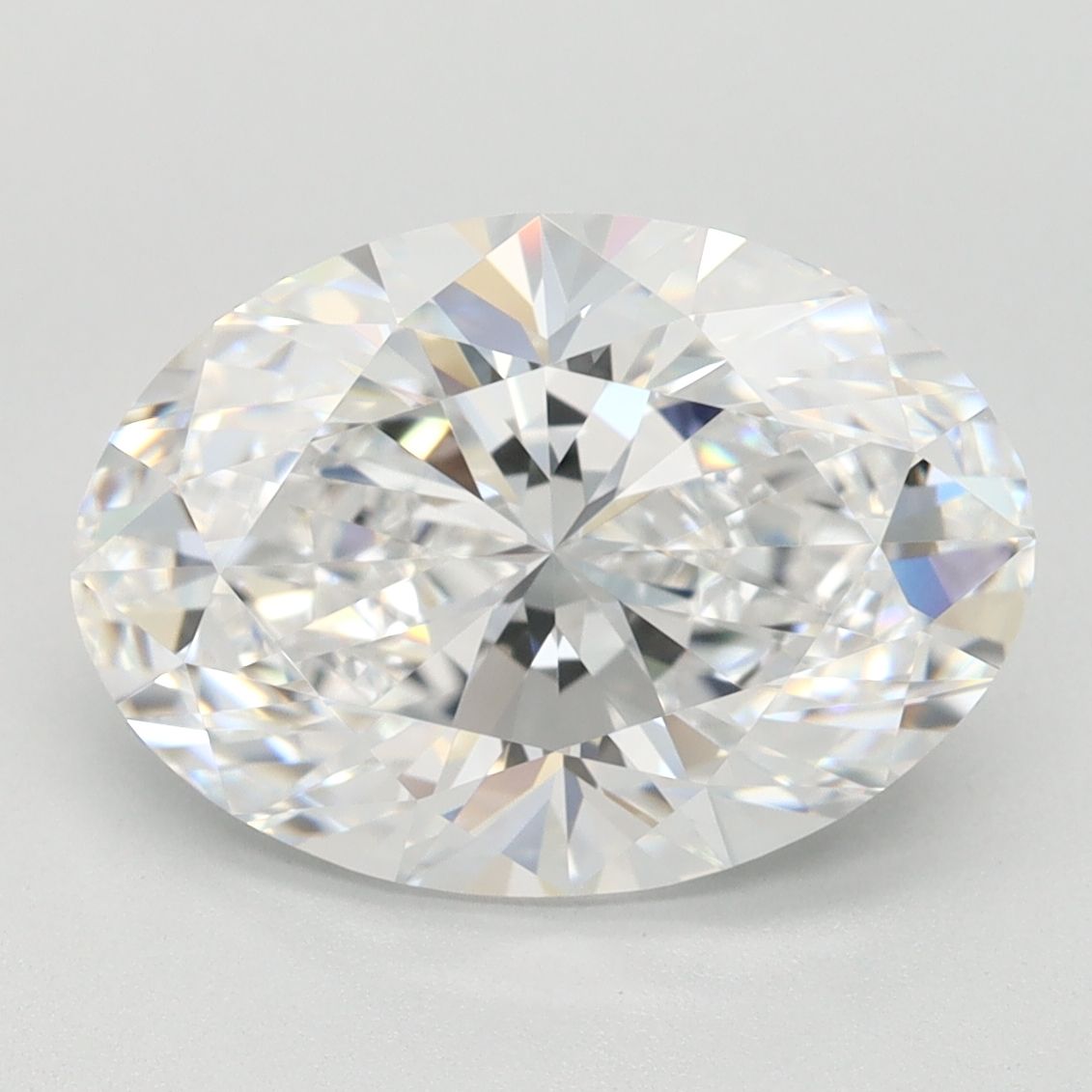 3.33 ct. oval Lab Grown Diamond front image