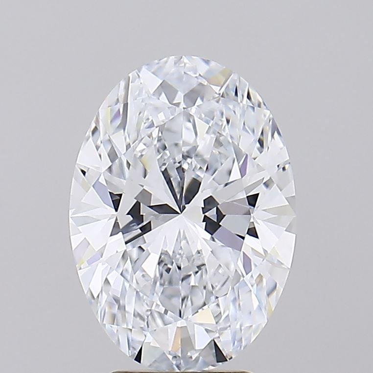 4.09 ct. oval Lab Grown Diamond front image