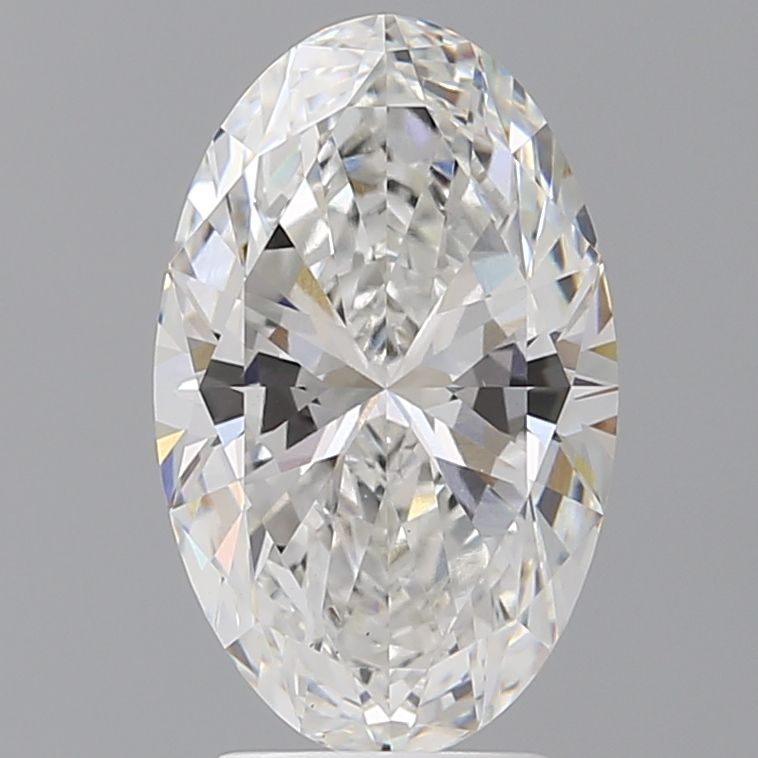 3.53 ct. oval Lab Grown Diamond front image