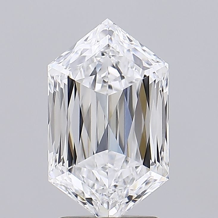 2.57 ct lab-grown Hexagonal Diamond