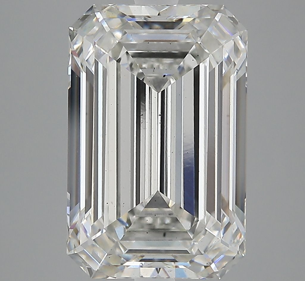 6.01 ct. emerald Lab Grown Diamond front image