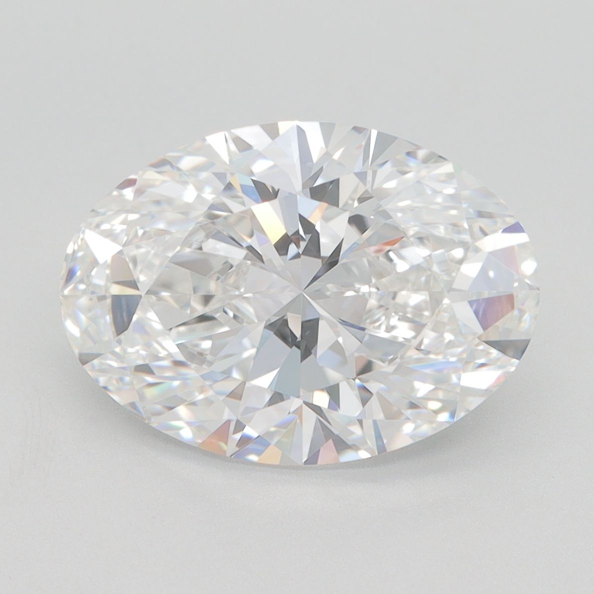 4.10 ct. oval Lab Grown Diamond front image