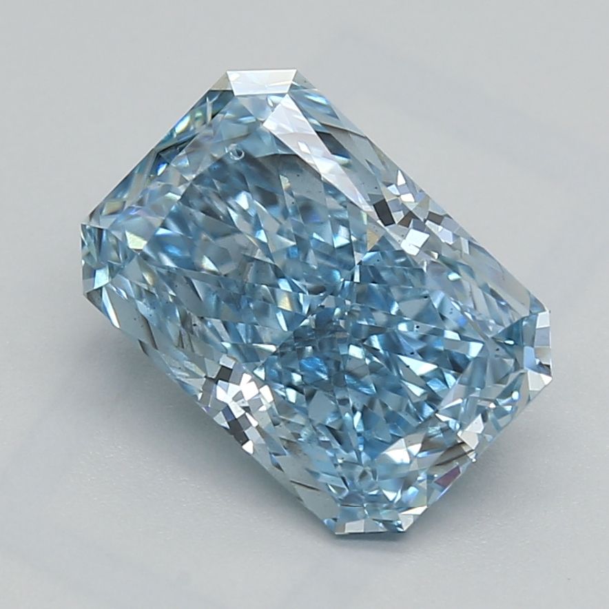 1.99 CT Fancy Vivid Blue RADIANT